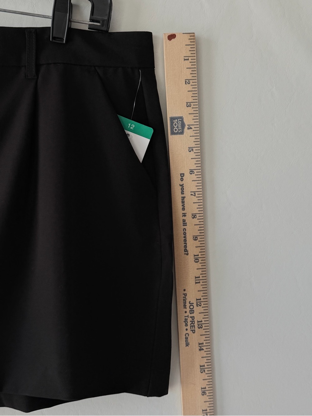 Nautica Jeans Women's Black Shorts Size 12 - Picture 12 of 14
